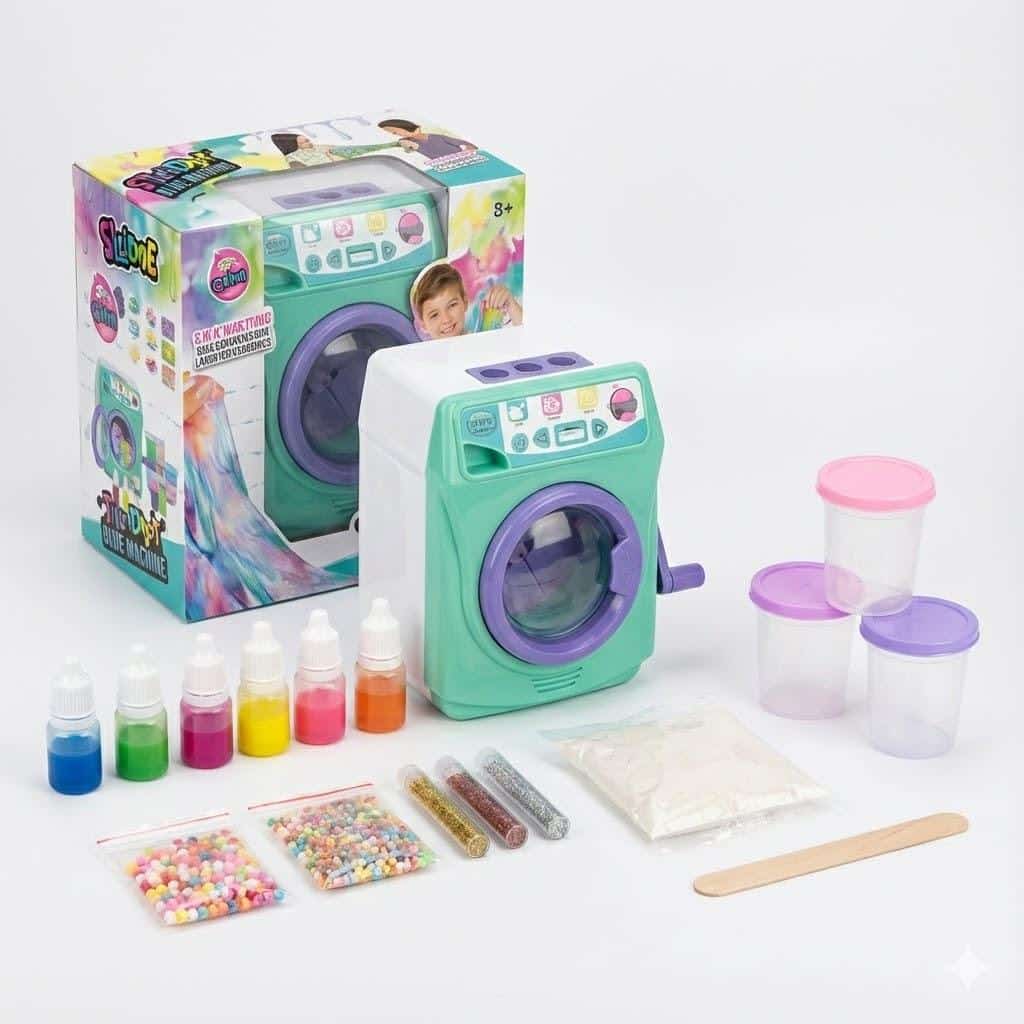 Lavadora Slime con Accesorios – Máquina para Hacer Slime