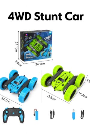 Coche RC 4WD Shoker Piruetas para niños – Vehículo teledirigido acrobático