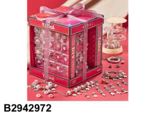 Caja Pandora Metálico – Set de Pulseras y Charms