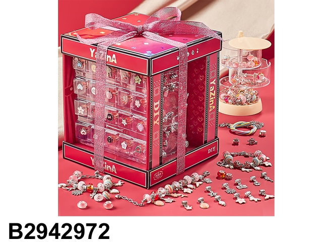Caja Pandora Metálico – Set de Pulseras y Charms