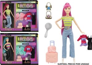 Muñeca Anbibi con Ropa y Accesorios