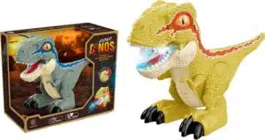Dinosaurio Bluey con Humo, Sonido y Movimiento