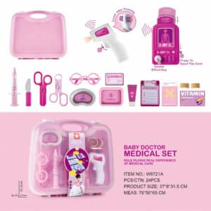 Maletin Medico Grande Doctor Rosa