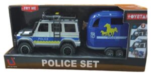 Todoterreno de Policía con remolque – Luz y Sonido