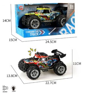 Coche Racing Track Luz Y Sonidos