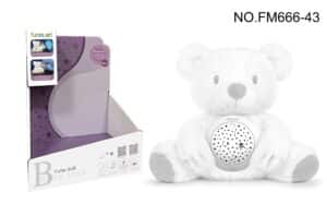 Oso Luminoso Blanco Infantil