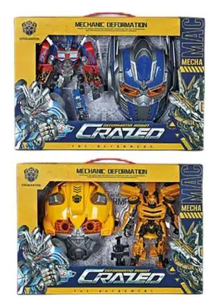Caja Transformer Con Mascara (surtido)