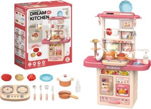 Cocina Infantil 65 cm con Luces, Sonidos y Efecto Humo – Dream Kitchen