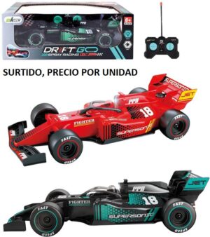 RC Formula 1 Fighter con Efecto Spray – Coche Teledirigido 22 cm