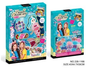 Caja Gigante Abalorios 500Pz.