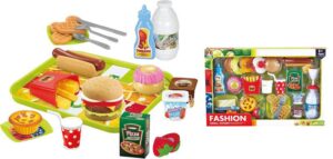 Set de Comida Rápida XXL – Burguer, Patatas y Accesorios