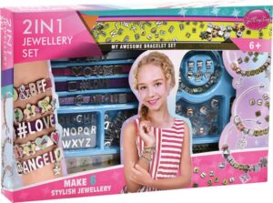 Caja para Hacer Pulseras y Brazaletes con Letras – Set DIY Infantil