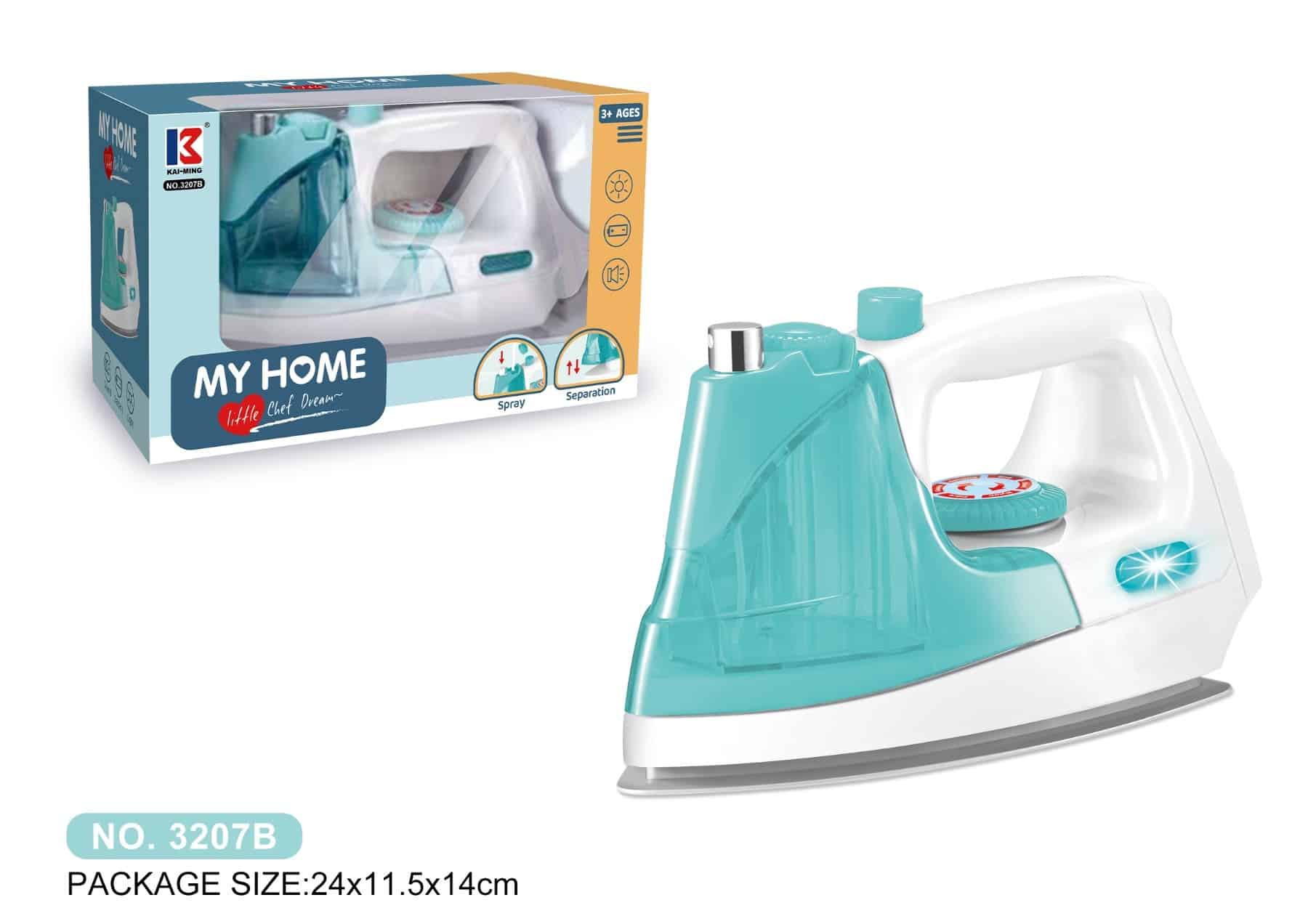 Plancha My Home Luces Sonidos Y Spray
