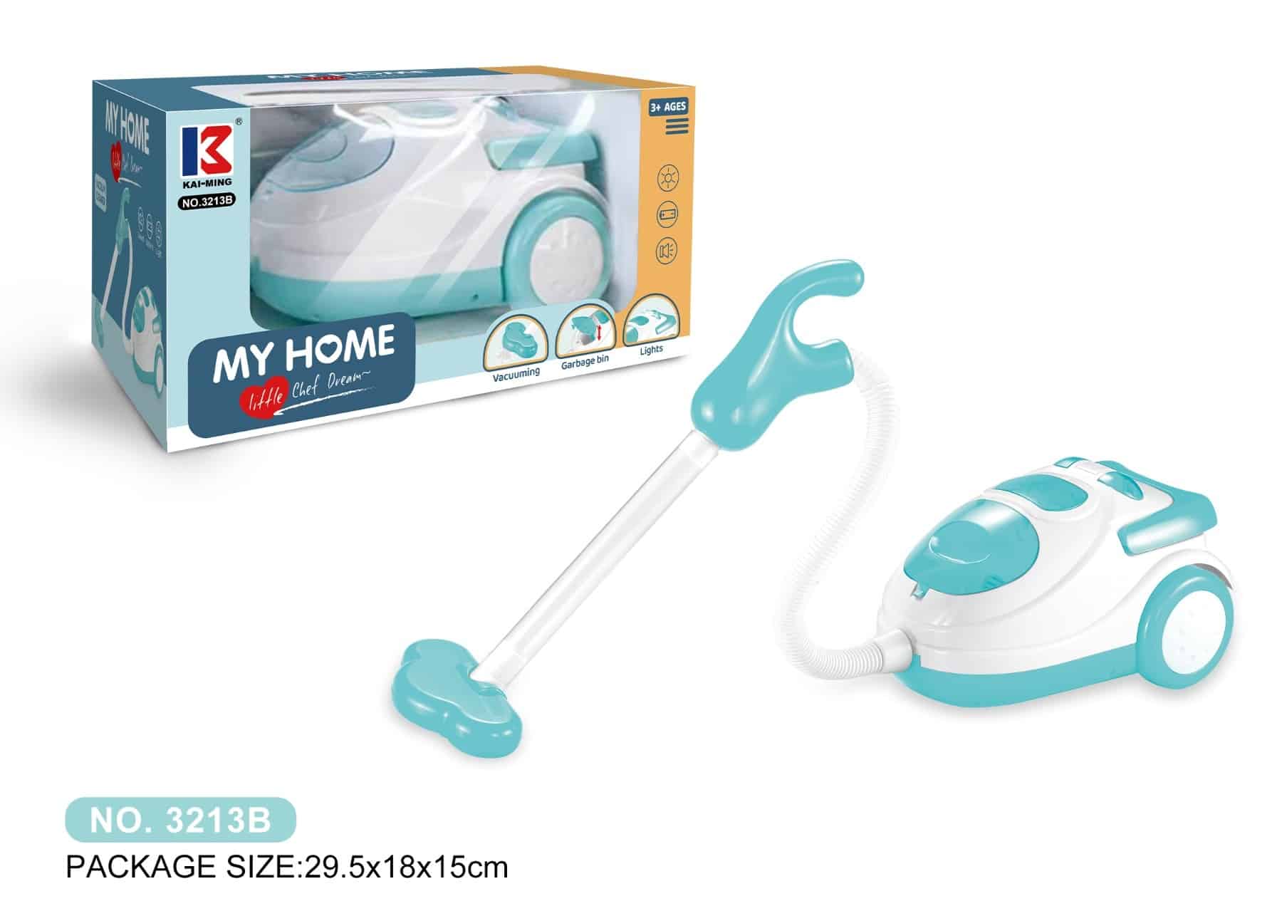 Aspiradora Azul Luces Y Sonidos My Home