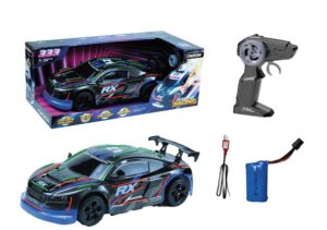 RC Coche Furius 45 cm con Luces Neón y Mando 2.4GHz