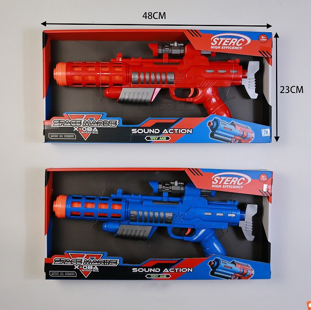 Pistola Luces Y Sonidos 44Cm