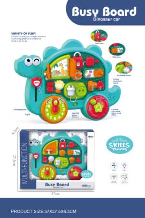 Dinosaurio Actividades Infantil – Busy Board Multijuego