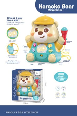 Oso Karaoke Con Microfono