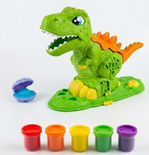 Playtoy Dinosaurio Rex – Set de Plastilina Compatible con Play-Doh