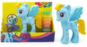 Playtoy Poni Rosa – Set de Plastilina Compatible con Play-Doh