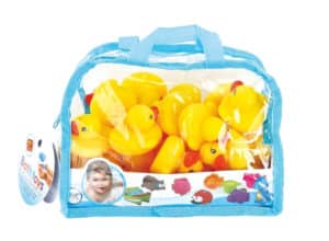 Bolsa con Patitos de Baño – Juguetes para Agua 6M+