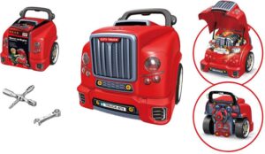 Coche Mecánico Rojo – Taller Motor 59 Piezas