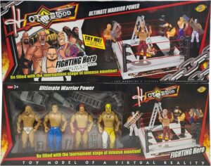Caja 4 Figuras de Luchadores – Set Wrestling