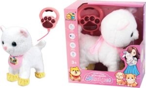 Gato Andador Con Correa Blanco