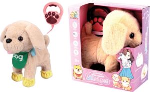 Perro Andador Con Correa Marron