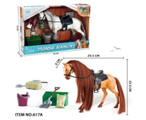 Caballo 30 cm con Accesorios – Horse Ranch