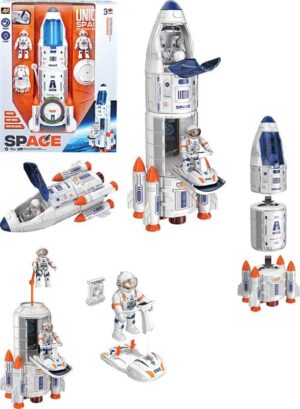 Nave Espacial Grande con Accesorios – Space Rocket