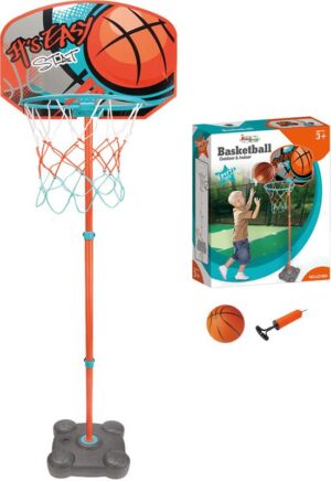 Canasta Infantil de Pie Regulable 109–141 cm – Juego de Baloncesto para Niños