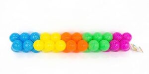 Saco de Bolas 6,5 cm – Colores Surtidos