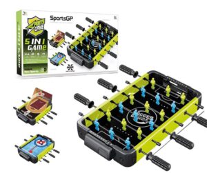 Futbolín Sobremesa 3 en 1 Multijuego – 45 cm