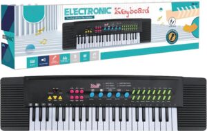 Órgano Electrónico Infantil Negro – 62 cm