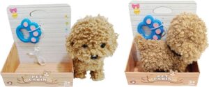 Perro Caniche toy Andador con Mando 20 cm para niños – Mascota interactiva con movimiento y sonido