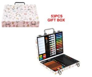 Maletín Pinturas Unicornios 53 Piezas (30×23 cm)