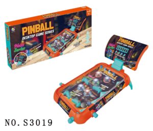 Pinball con luces y sonidos para niños +4 años – Juego de mesa portátil