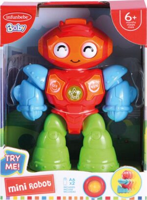Robot infantil luces y sonido Baby Mini Robot 6+ meses