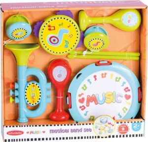 Caja instrumentos musicales infantiles - Baby Musical Band Set 2+ años