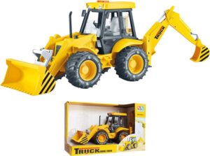 Excavadora Retro con Luz y Sonidos – 29 cm