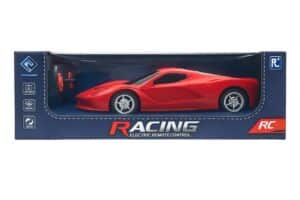 RC coche rojo deportivo 28 cm – Coche teledirigido para niños +3 años