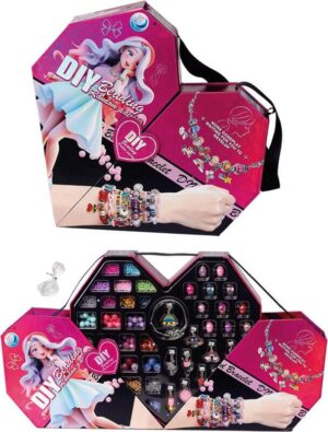 Caja de Abalorios DIY – Set Creativo para Pulseras y Colgantes