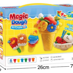 Magic Dough Helados – Set de Plastilina para Crear Helados y Postres