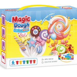 Magic Dough Piruletas – Set de Plastilina para Crear Piruletas y Chuches