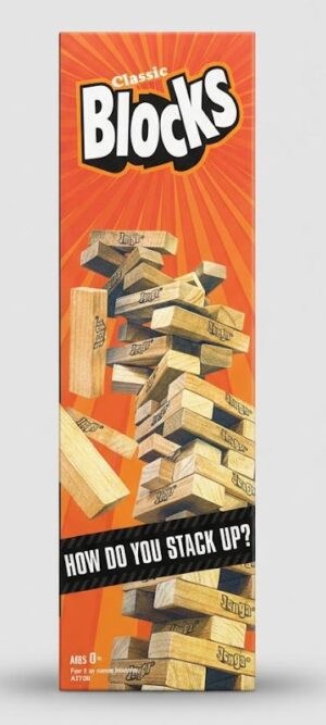 Jenga Classic de Madera – 54 Piezas