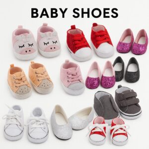Zapatos para Muñecas 40-42 cm – Surtido de Modelos Aleatorios