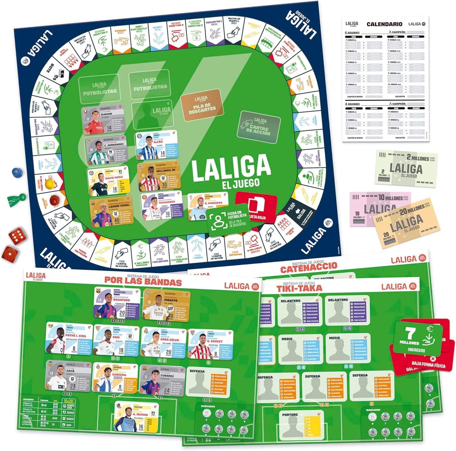 LALIGA El Juego 2025-26 Juego de de Mesa - Imagen 3