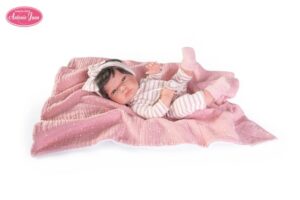 Recién Nacida Baby Toneta mantita y lazo