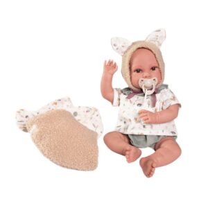 Muñeco bebé Recién Nacido Erik portabebe